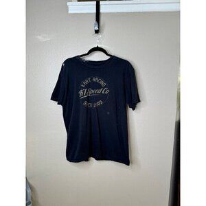 K1 Kart Racing‎ Men's Black T-Shirt large short sleeve round neck